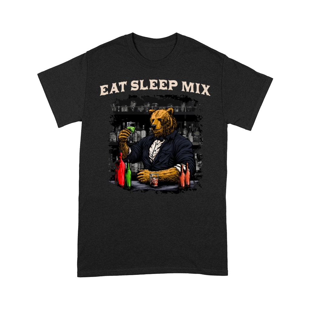Eat Sleep Mix Bartender Sayings Bartending Quotes Comfort T-shirt