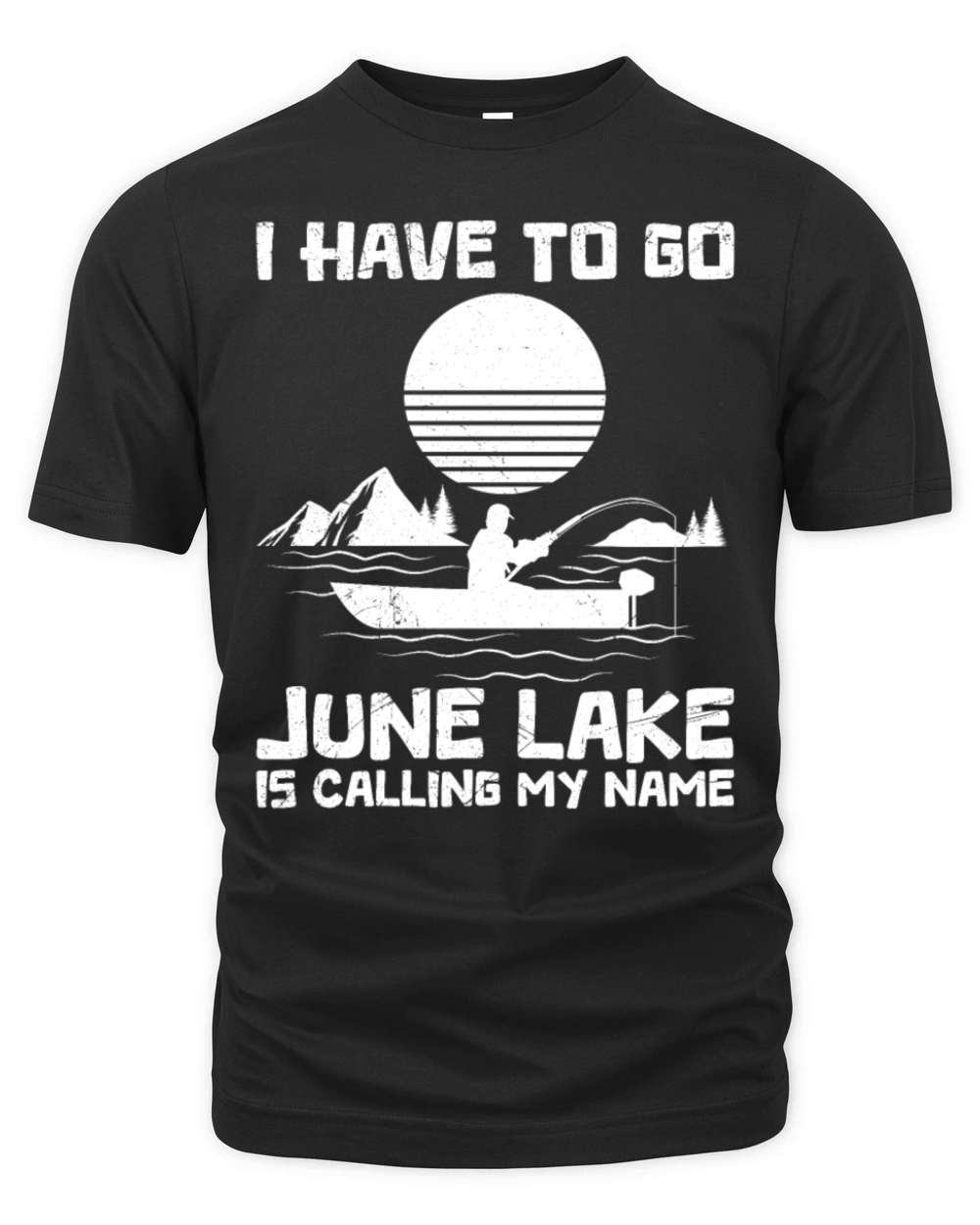 JUNE LAKE CALIFORNIA Fan Vintage Nevada June Organic Unisex T-shirt