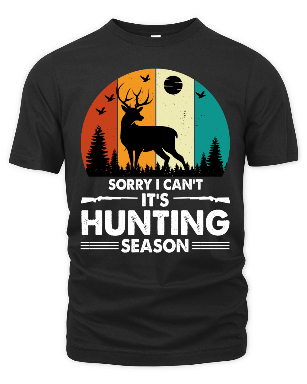 Sorry I Cant Its Hunting Season (2) Organic Unisex T-shirt