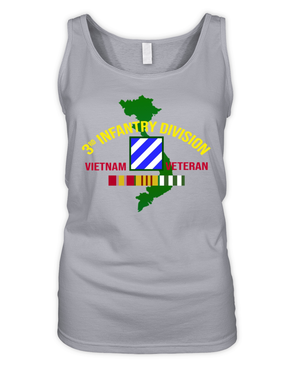 3rd infantry division Vietnam Veteran Organic Women's Tank Top
