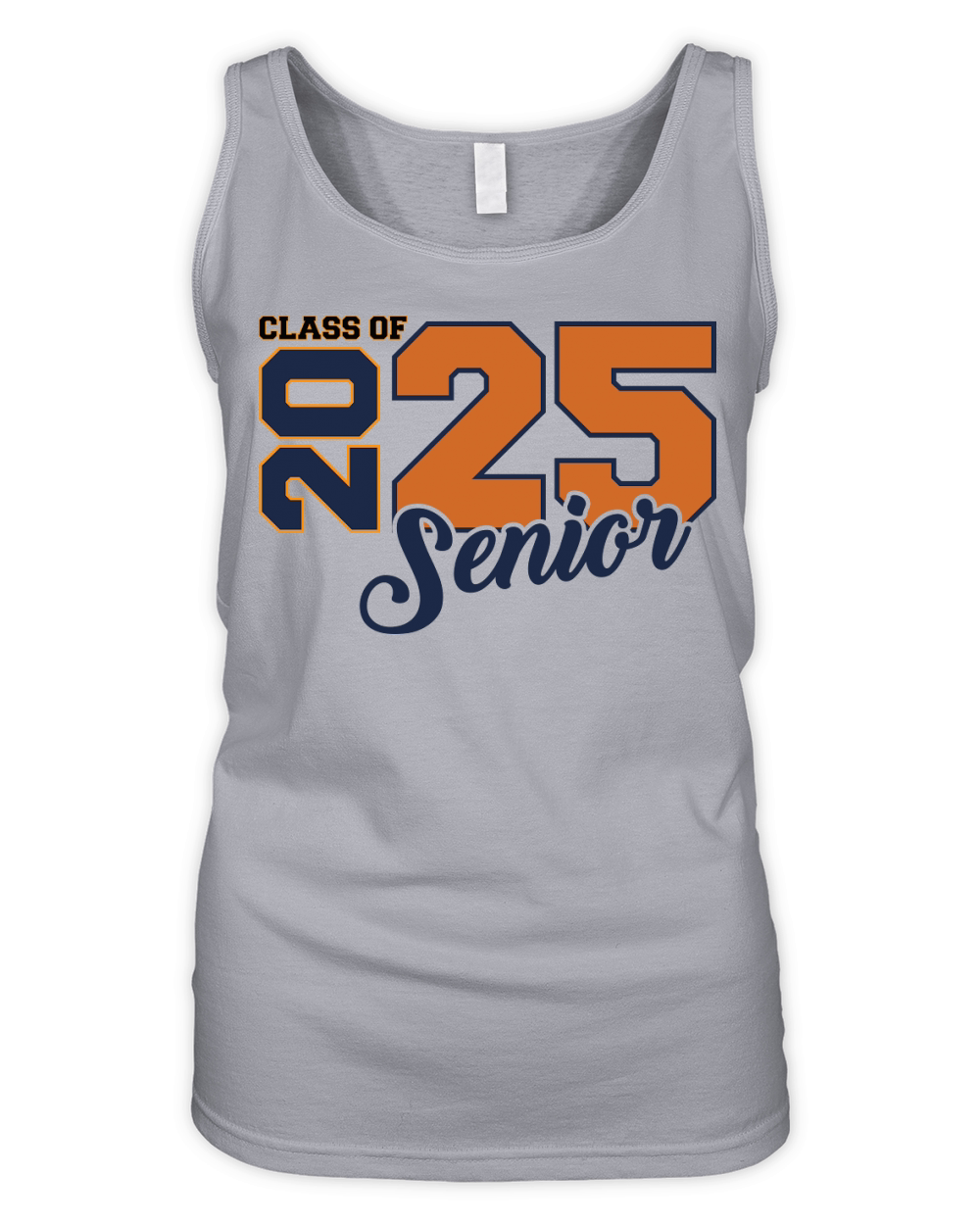 Class of 2025 Senior 02 Organic Women's Tank Top