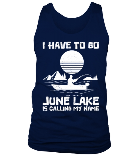 JUNE LAKE CALIFORNIA Fan Vintage Nevada June Tank Top Unisex