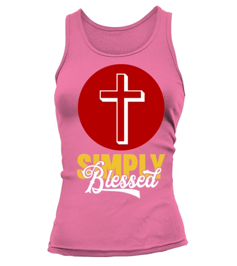 Simply Blessed Love Jesus Christian Tank top Woman