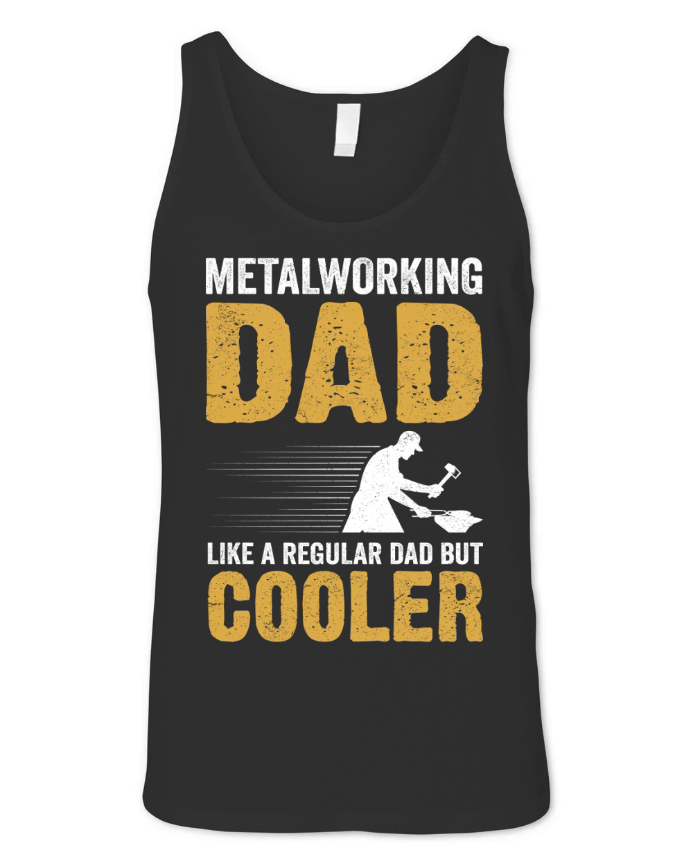 Metalworking Dad Like A Regular dad but Cooler 06 Unisex Jersey Tank