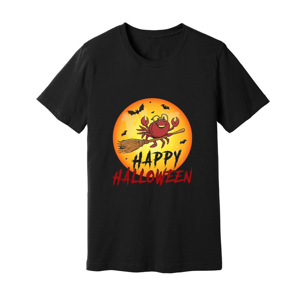 408. happy halloween Unisex Jersey Tee