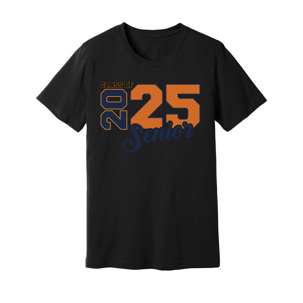 Class of 2025 Senior 02 Unisex Jersey Tee