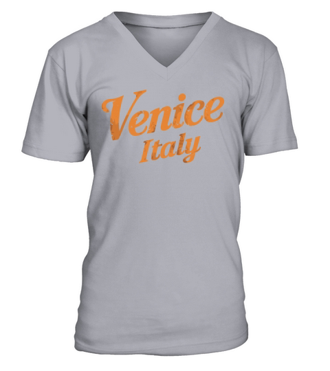 Venice Italy Souvenir Vintage Style V-Neck T-shirt