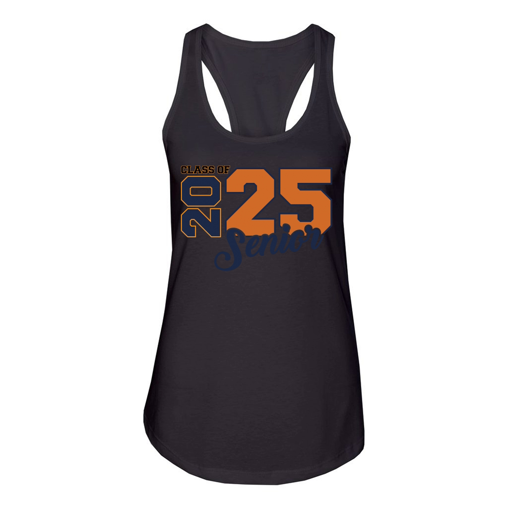 Class of 2025 Senior 02 Women's Racerback Tank
