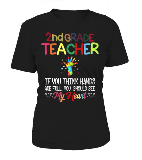 2nd Grade teacher If You Think Hands Women's T-Shirt