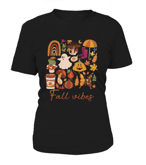 Retro Boho Fall Vibes Women's T-Shirt