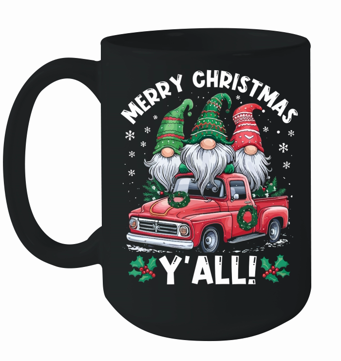merry christmas Yall Ceramic Mug