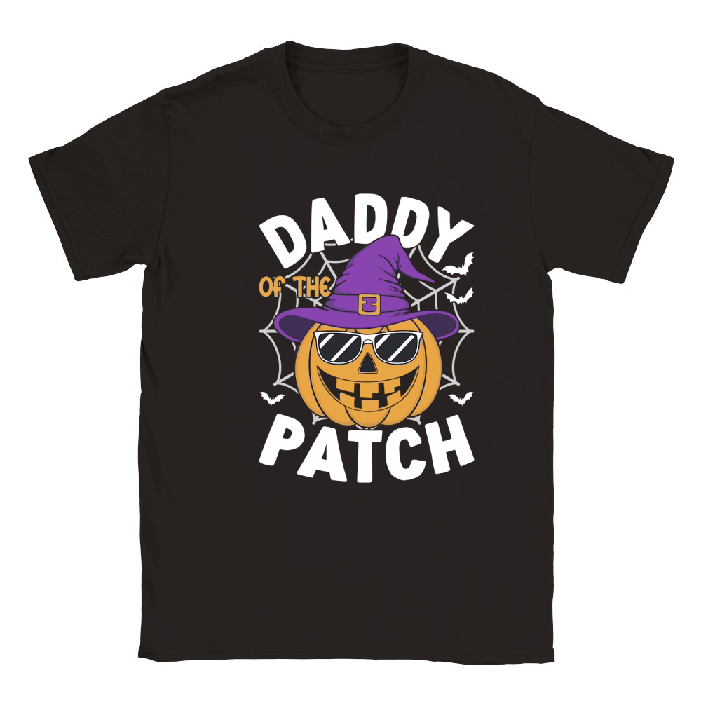 416. Daddy Of The Patch Classic Kids Crewneck T-shirt