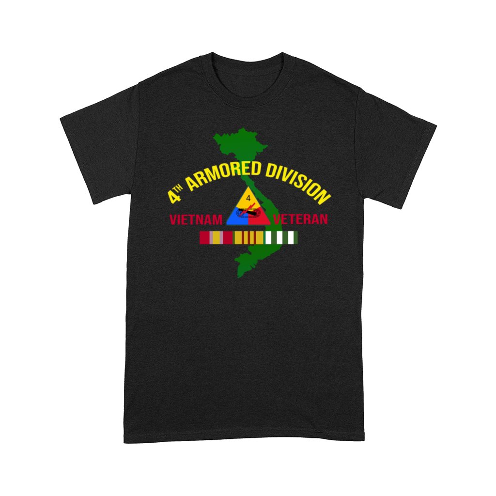 4th armored division Vietnam Veteran Comfort T-shirt