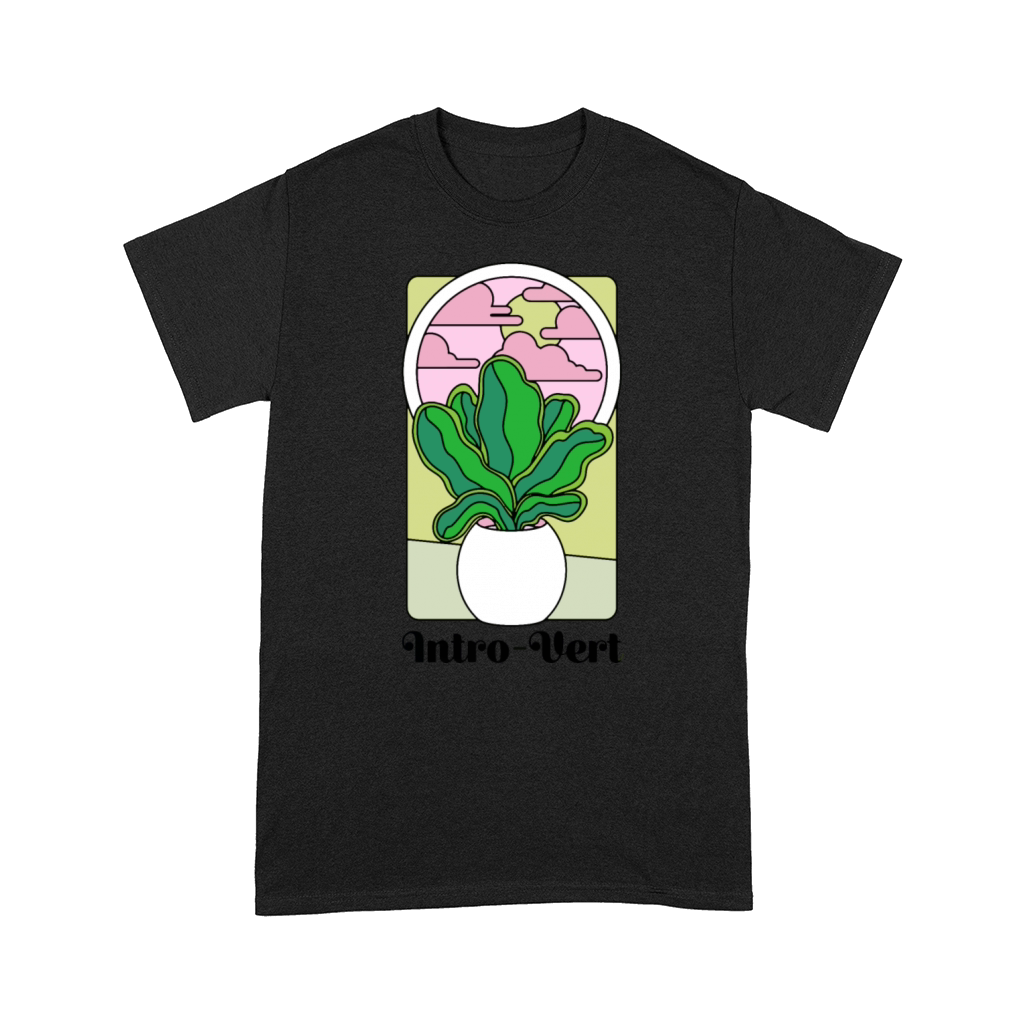 introvert floral gardener Comfort T-shirt