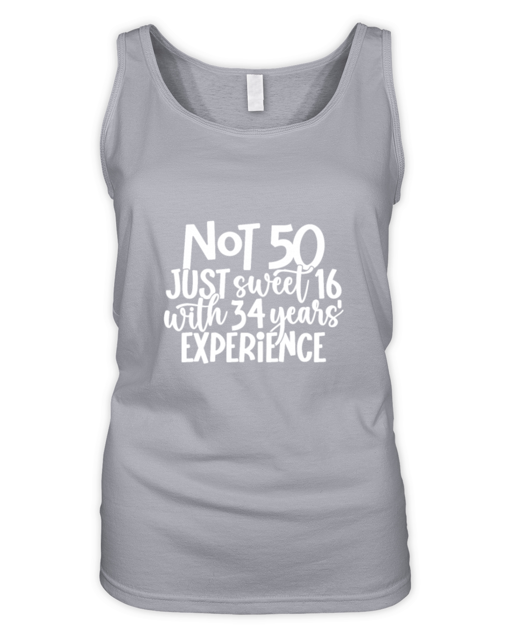 Celebrate Your 50th Birthday Organic Women's Tank Top