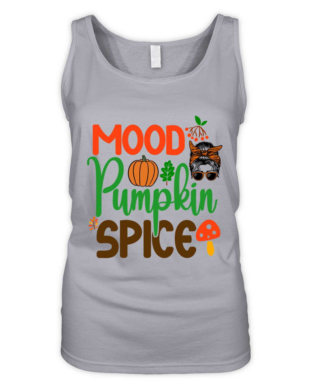 Mood Pumpkin Spice Organic Women's Tank Top