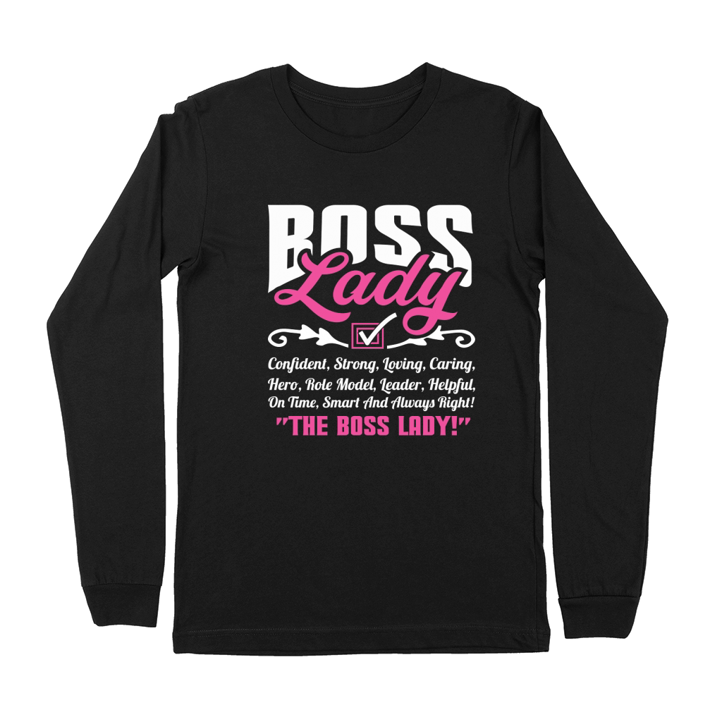 Boss lady Confident Strong Loving Premium Long Sleeve
