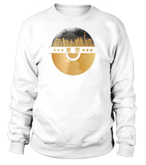 Vinyl-Record-Player Disco-Music Sweatshirt Unisex