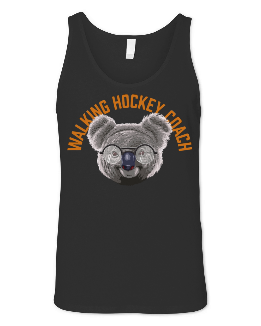 Koalified Walking Hockey Coach Hockey Player Funny Unisex Jersey Tank