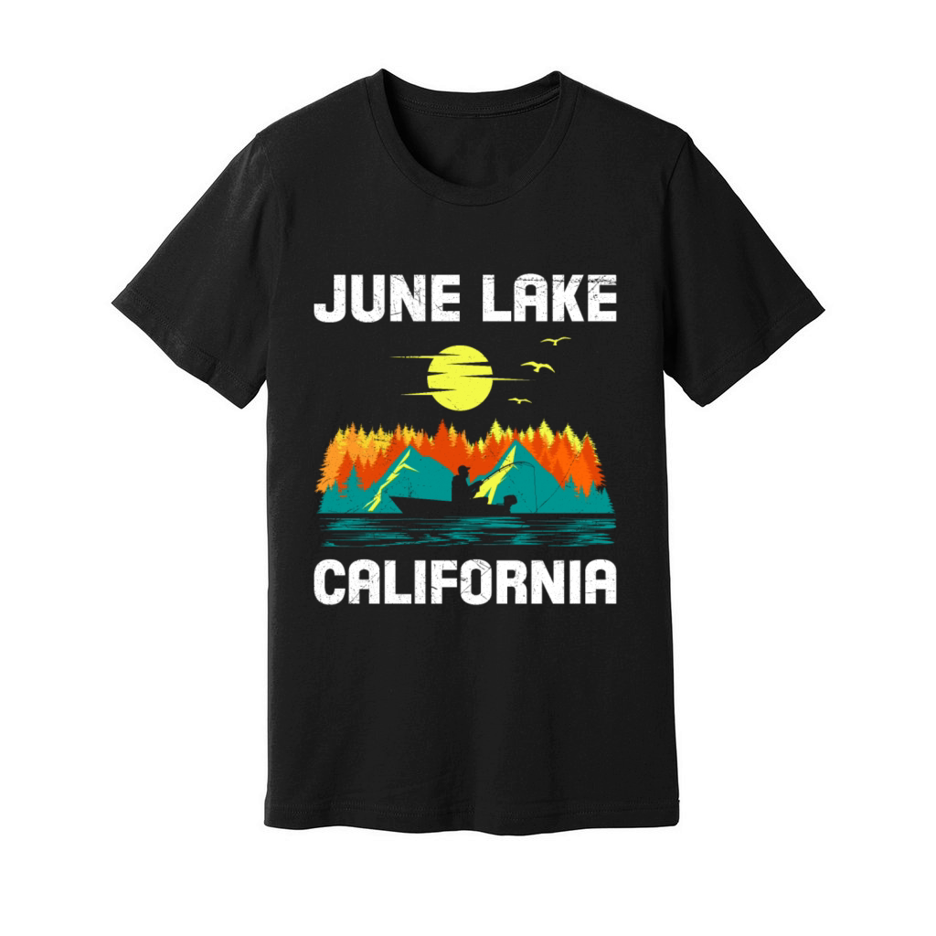 JUNE LAKE CALIFORNIA Fan Vintage Nevada June Unisex Jersey Tee