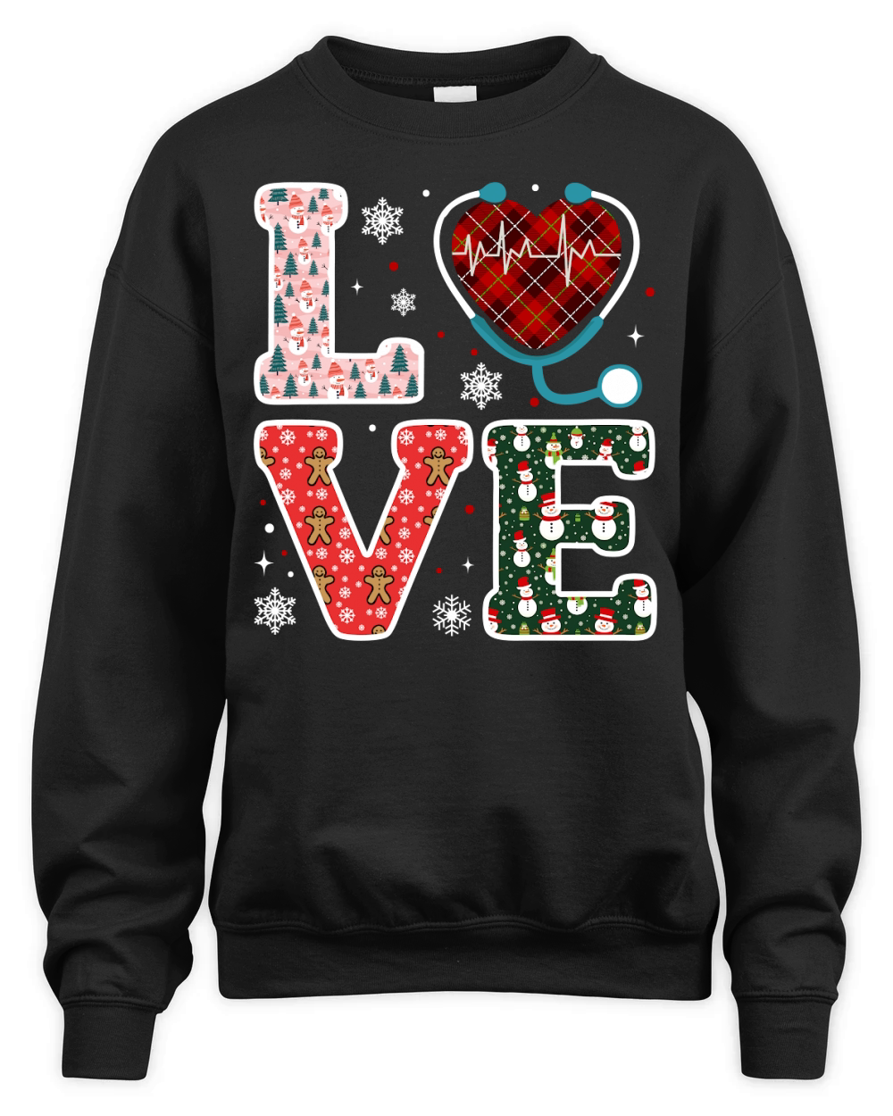 Love Christmas 2.01 Unisex Premium Crewneck Sweatshirt