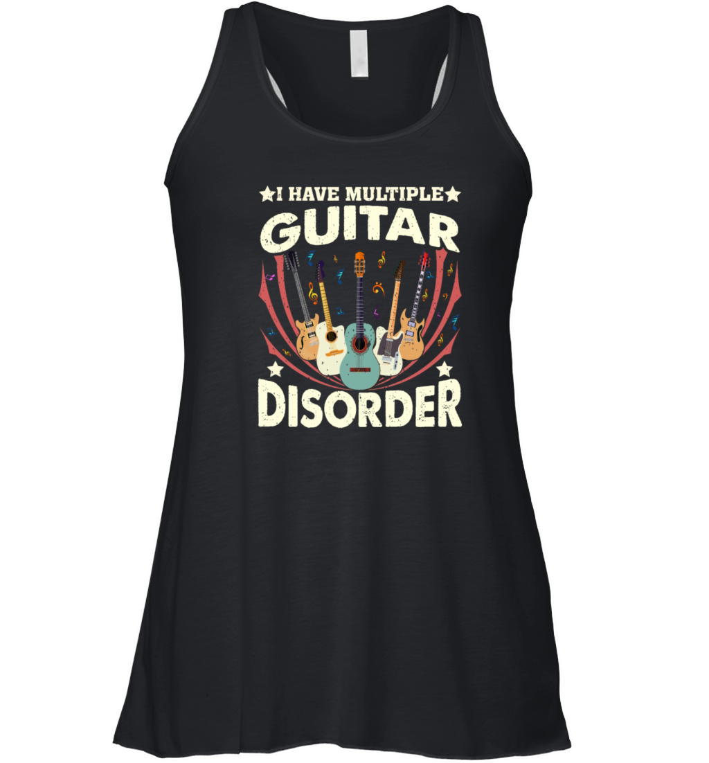 Guitars guitarists gift T-Shirt for man women Women's Flowy Tank Top