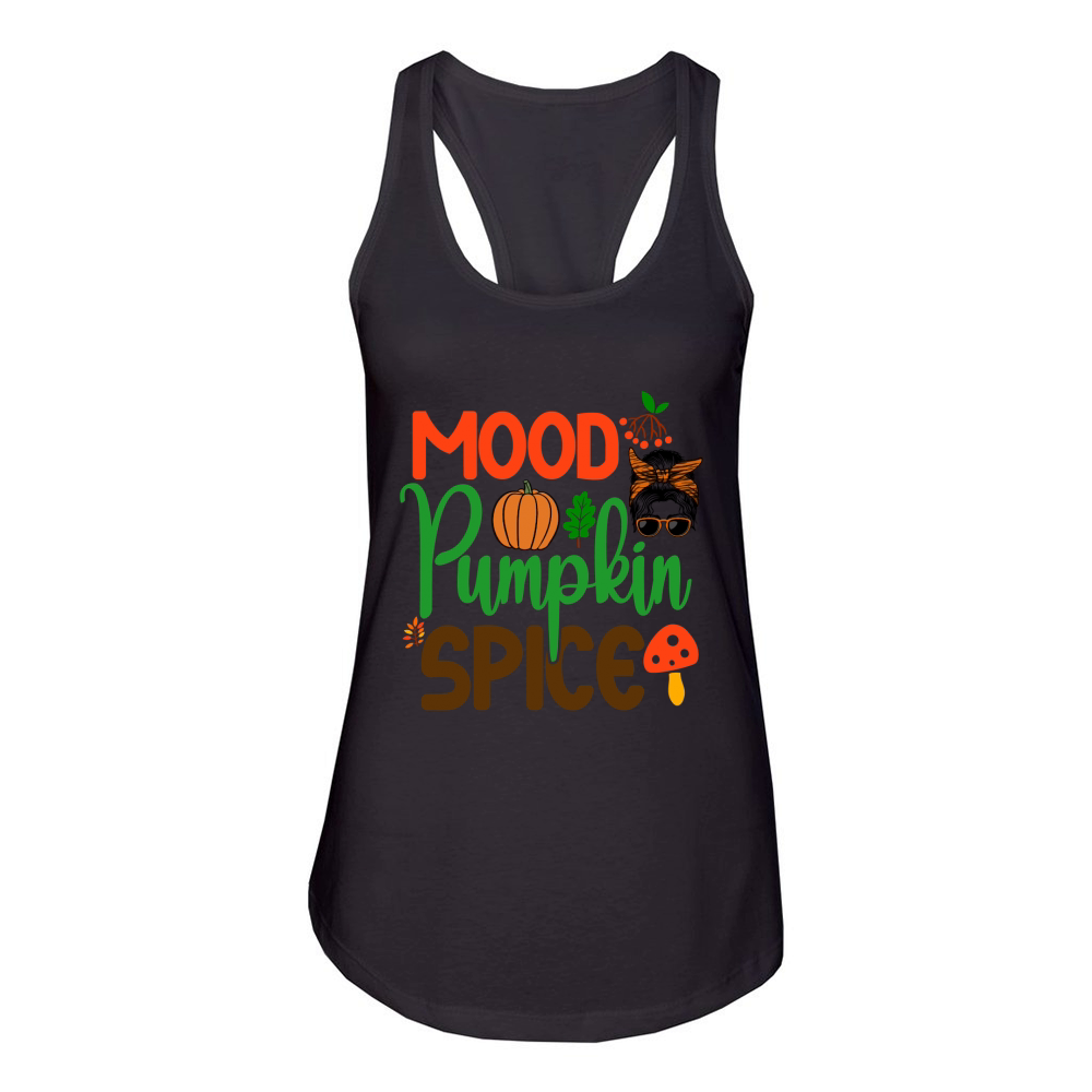 Mood Pumpkin Spice Women's Racerback Tank