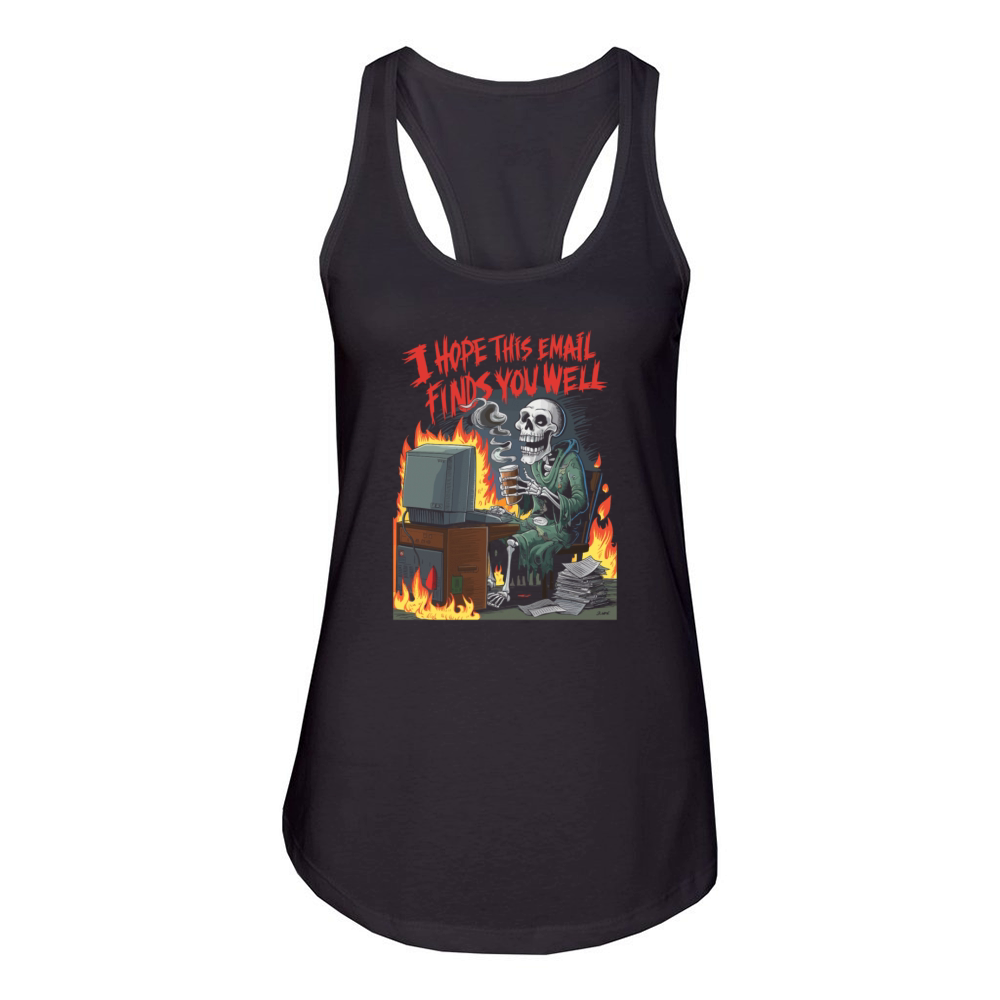 You Got Mail - Classic Vintage Design Women's Racerback Tank