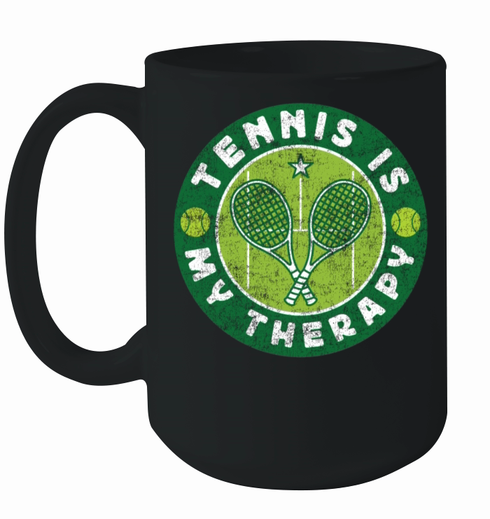 Funny Tennis Player Racket Tennis Ceramic Mug