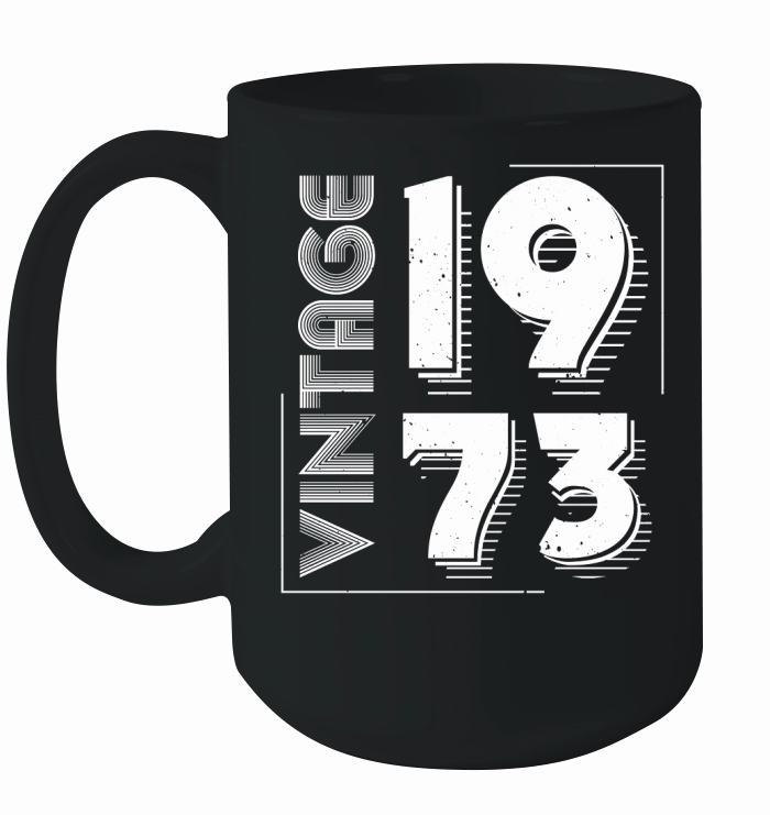 Vintage 1973 Ceramic Mug