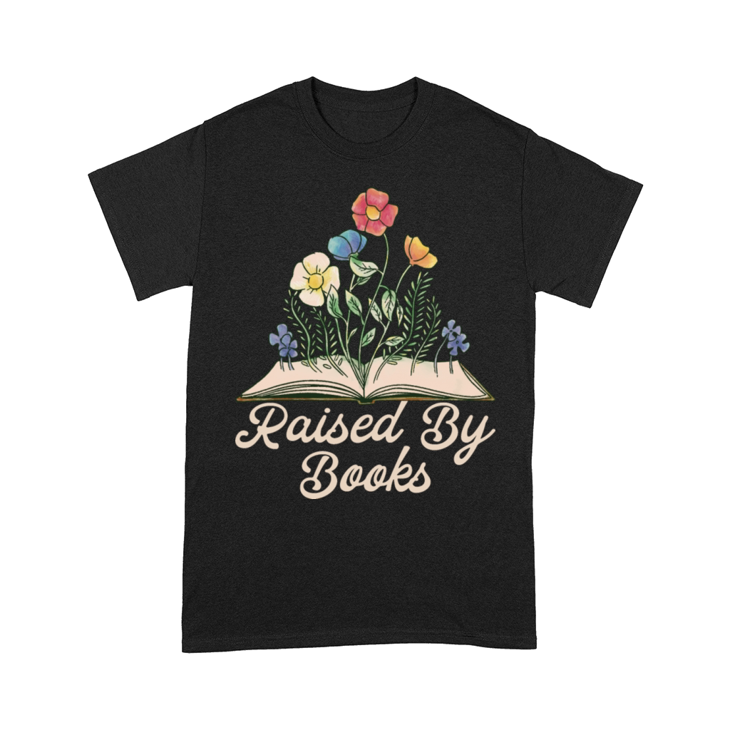 Raised By Books Bookworm Reading Comfort T-shirt
