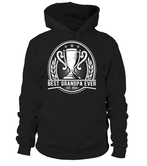 Trophy Grandpa Best Ever Funny Retro Vintage Hoodie Unisex