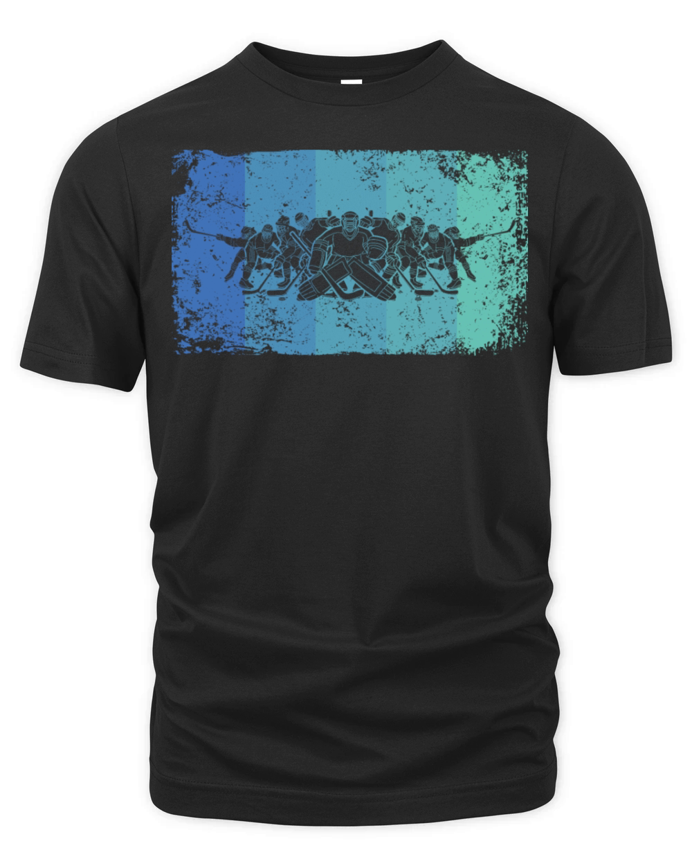 Ice Hockey Player Vintage Ice Hockey Organic Unisex T-shirt