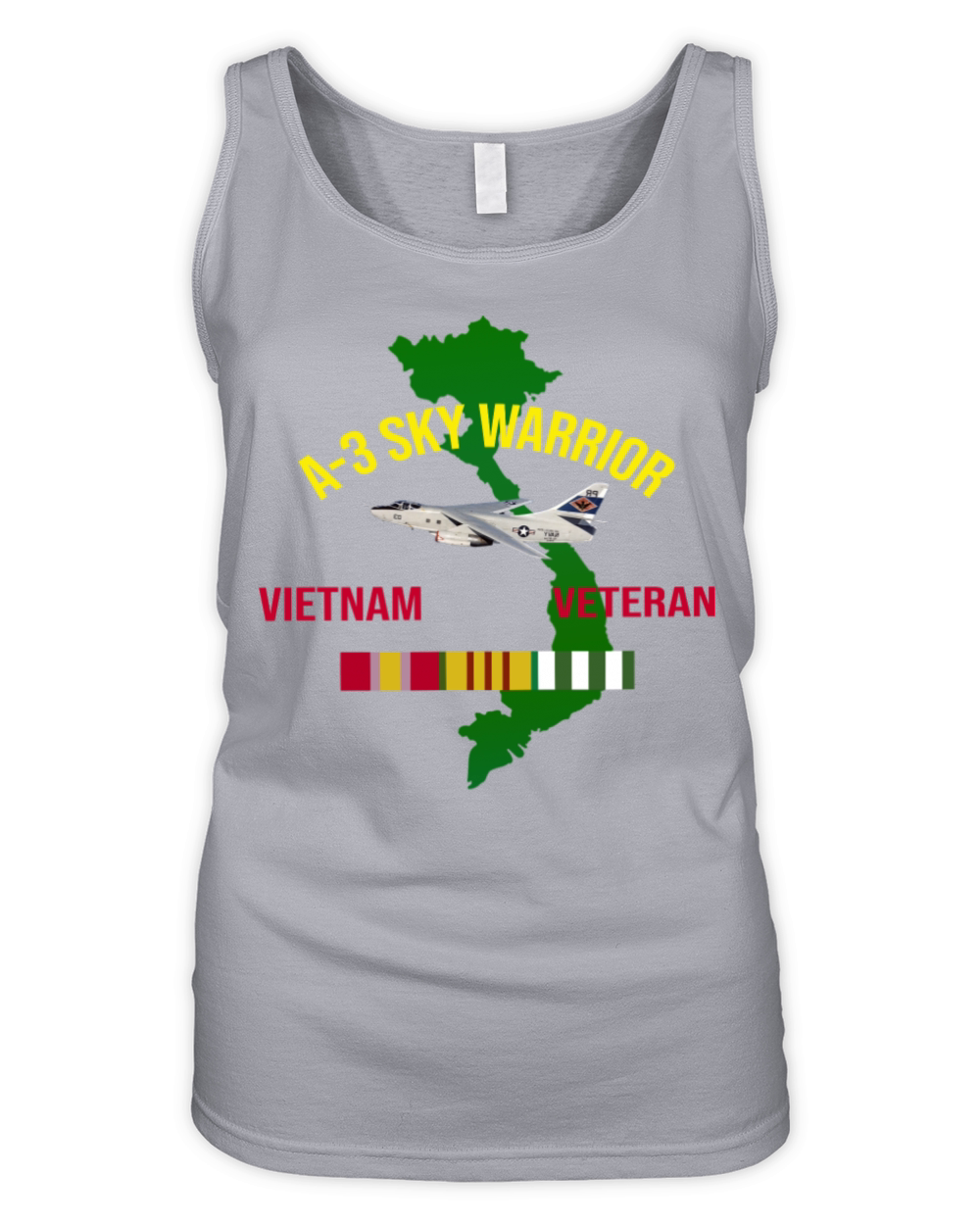 Douglas a 3 Skywarrior Organic Women's Tank Top