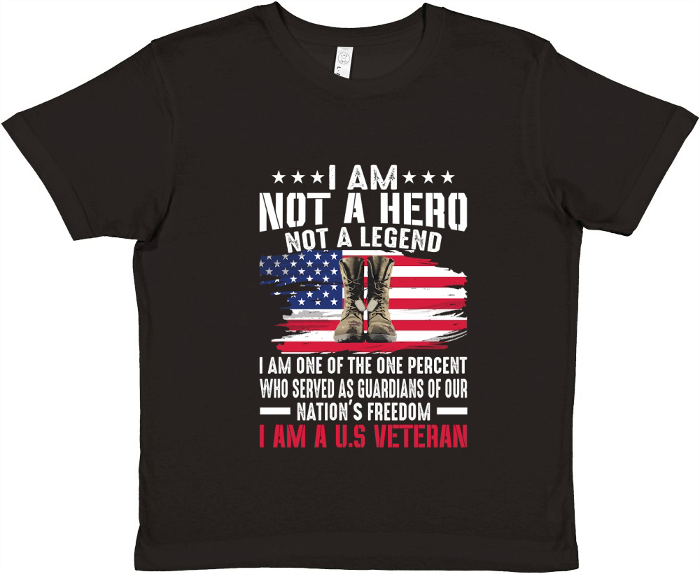 I Am not a hero not a legend......... Premium Kids Crewneck T-shirt