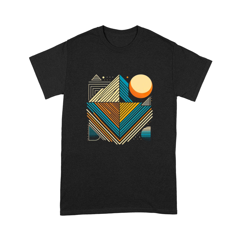 Colorful Geometric Patterns Vintage Vibes Premium T-shirt