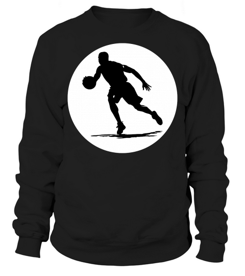 Basketball Player Silhouette (6) Sweatshirt Unisex