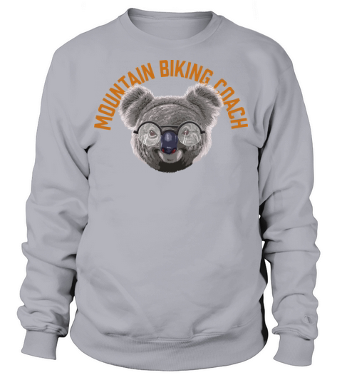 Koalified Mountain Biking Coach Biker Funny MTB Hu Sweatshirt Unisex