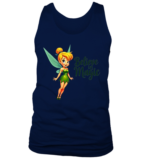 Cute fairy with inspirational quote Tank Top Unisex