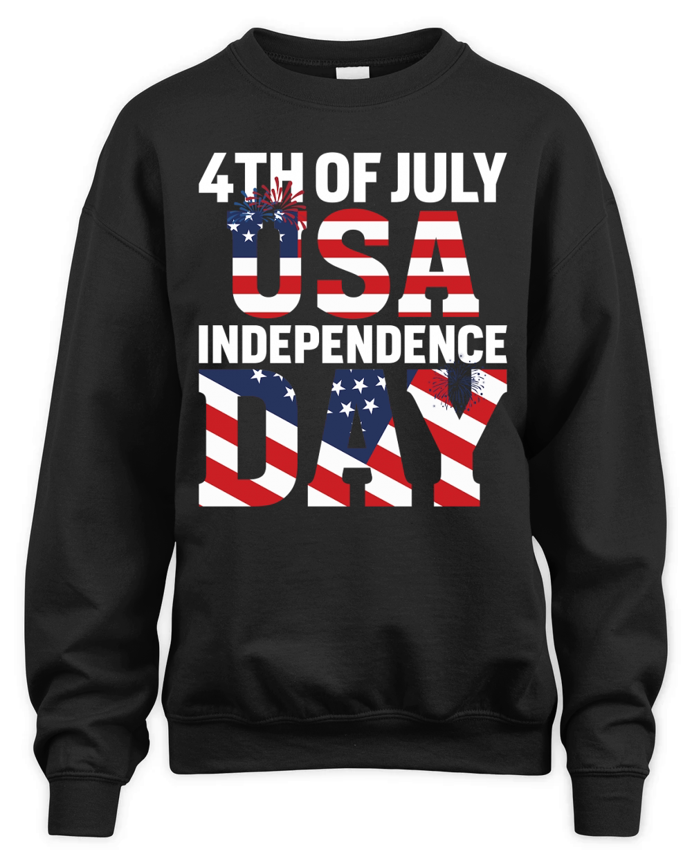 4th of July USA Independence Day Unisex Premium Crewneck Sweatshirt