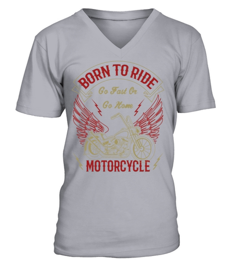 Motorcycle vintage motorcycling V-Neck T-shirt