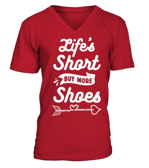 Shoe Lover Sneakers Collector V-Neck T-shirt