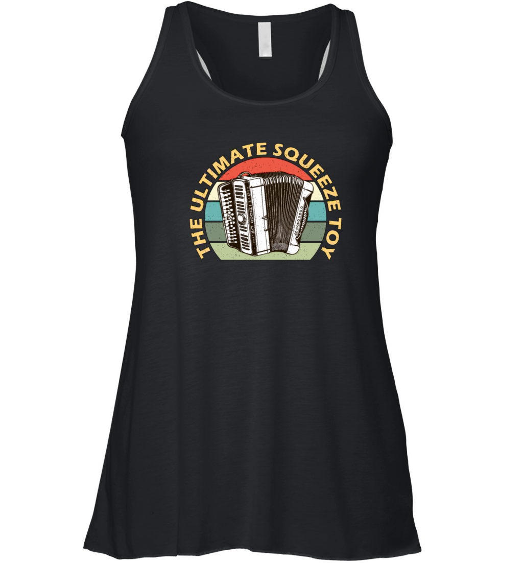 Accordion The Ultimate Squeeze Toy Music Lover Women's Flowy Tank Top