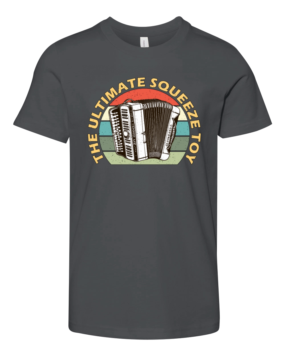 Accordion The Ultimate Squeeze Toy Music Lover Youth Unisex Jersey Tee
