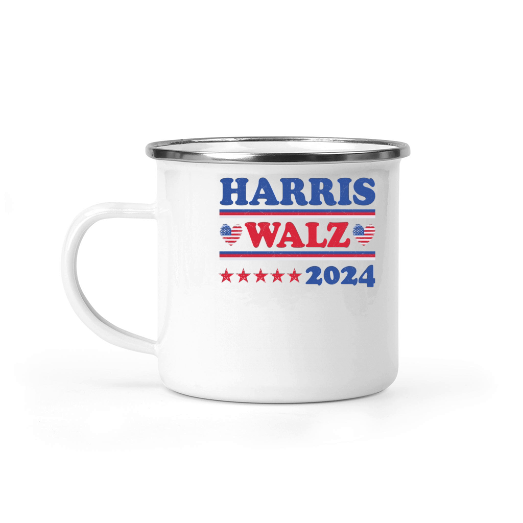 Harris Walz 2024 Camping Mug