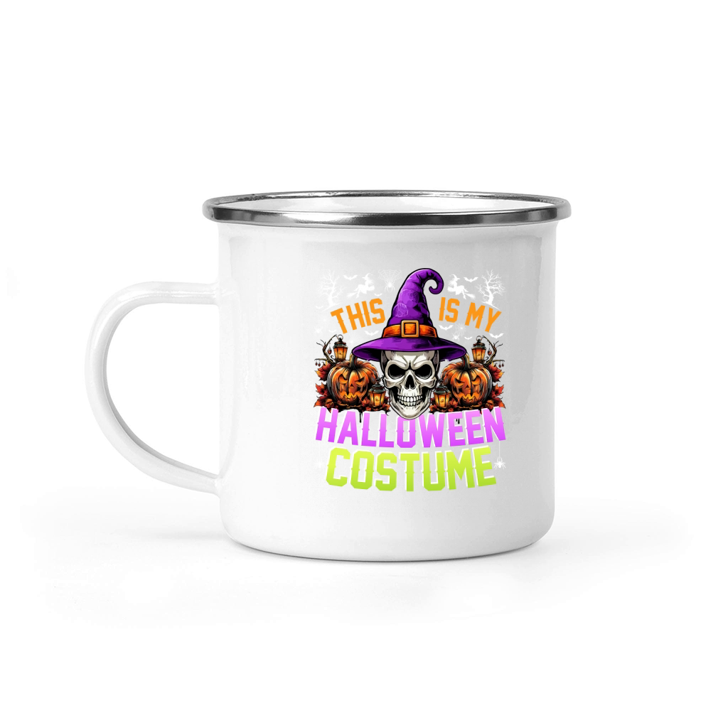 THIS IS MY HALLOWEEN COSTUME Camping Mug