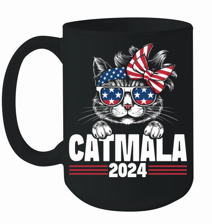 Kamala Funny Cat 2024 Kamala Harris Ceramic Mug