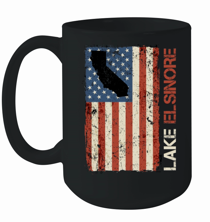 LAKE ELSINORE CALIFORNIA USA Golden State Lakes Ceramic Mug