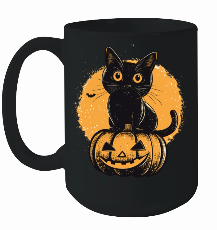 Retro Halloween Ceramic Mug