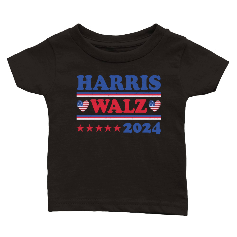 Harris Walz 2024 Classic Baby Crewneck T-shirt